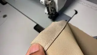 How To Sew A Double Hem On Marine Grade Canvas