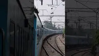 NDLS-CNB Shatabdi Express hauled by CNB WAP 7 #indian #railway #wap7 #kanpur #train #rail #india #us