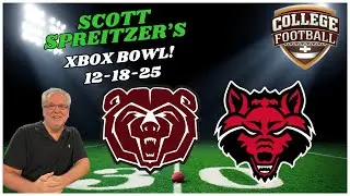 Free Football Pick Missouri State Bears vs Arkansas State Red Wolves , 12/18/2025 College Football