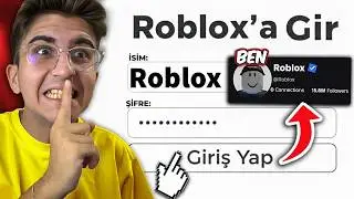 ROBLOX KURUCU HESABINI ÇALDIM..! 🔓 (Şifreyi Hackledim)