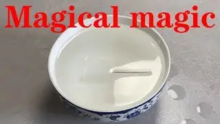 MAGICAL EXPERIMENT：Embroidery needle that does not sink in the water