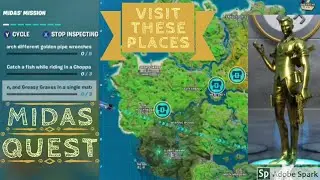 Fortnite Midas Mission Quest Challenge XP Easy Guide Agency Greasy Graves Hayman