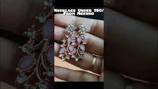 elegant necklace set from Meesho...#trendingshorts #meesho #jwellery #youtubeshorts