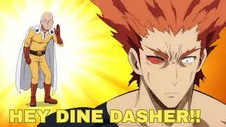 Saitama encounters Garou while trying to Dine & Dash 