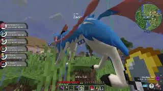 Exploring the nether and discovering new things! Pixelmon minecraft episode 3