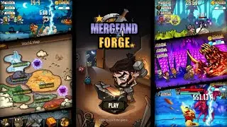 Merge And Forge : Idle Weapon Master Gameplay Android | New Game