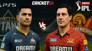 GT vs SRH 2025 | Cricket 24 PS5 Gameplay | IPL Match Highlights | Sugista YT