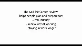 Mid-Life Career Review