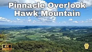 Pinnacle Overlook - Hawk Mountain Pennsylvania (4K)