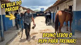 DIA DE TREINO, ACOMPANHEI BRUNO E O PEPY!