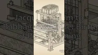 Jacquard Loom to Babbage's Engine: Birth of Programming #History #Computing