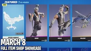 today's item shop new emote office chariot and gleam team bundle is back.