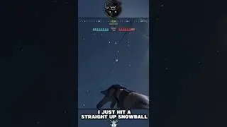 I just hit a straight up Snowball ☃️