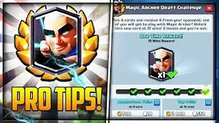 🔴LIVE - MAGIC ARCHER CHALLENGE IN CLASH ROYALE | UNLOCKING MAGIC ARCHER AT 12 WINS!