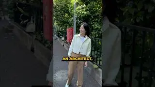 A Canadian Architect Visits This Old Japanese House in Tokyo 🏠 #shorts #japan @DamiLeeArch