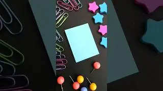 #papelaria fofa #papelarts #artist vídeo #yutubeshorts 💙💗🖇📘