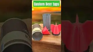 Custom 3d printed beer taps