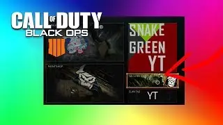 How to change your EMBLEMS/CALLING CARDS on Black Ops 4