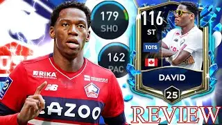 FIFAMOBILE| 116 RATED JONATHAN DAVID TOTS CARD GAMEPLAY REVIEW| IS HE A AMAZING ST??