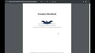 Get to Know the FCICE Examinee Handbook