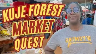 KUJE FOREST MARKET || PART 1 || FOOD ITEMS & OTHER KITCHEN UTENSILS
