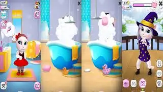 My Talking Angela Teen Size, Student Size and Young Adult Size Episode3805 Angela 4 Sizes