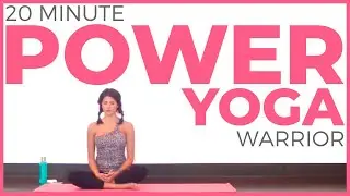 20 minute Full Body Power Yoga Workout for WARRIOR STRENGTH 🔥