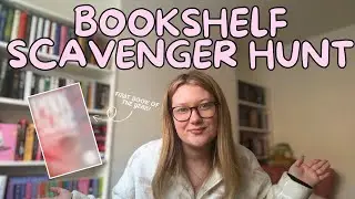 Bookshelf scavenger hunt chooses my FIRST read of 2025! *non-spoiler* reading vlog 📚🎆