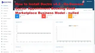 How To install Doctro v4.2 - On-Demand Doctor Appointment Booking