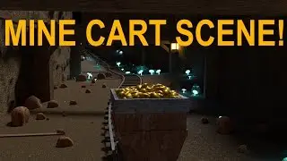 Blender Tutorial - How to make a Mine Cart Using the Freehand Curve Feature (Part 1)
