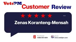 Vets2PM Success Story - Passed 3 Project Management Certifications - Zenas Koranteng-Mensah