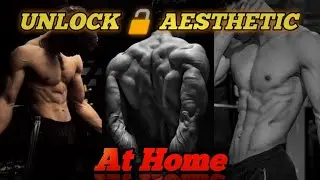 How to Build an Aesthetic Physique at Home (WORKOUT GUIDE)