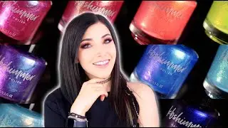 Свотчи лака для ногтей KBShimmer Just Add Water Лето 2022! || Келли Марисса