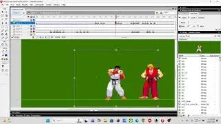 MK vs SF Scene Recreation Timelapse #mortalkombat #behindthescenes #streetfighter