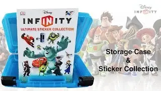 Life Made Better Disney Infinity Figure Storage Case & Sticker Collection