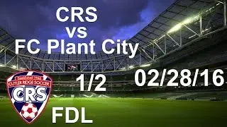 U18 Cutler Ridge Premier 97/98 vs FC Plant City (First Half)