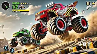 Ultimate Monster Truck Derby Battle | Crushing Cars & Epic Races! -Android gameplay