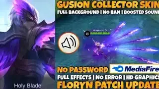 Gusion Elite to Collector Skin Script | Full Lobby | Full sound | Full effects | Deku ml ph.