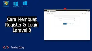 Cara Buat Register & Login (Auth) Laravel 8