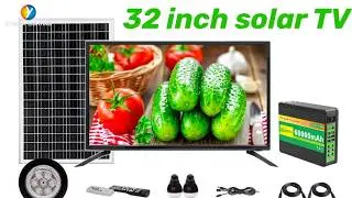 CL3601 Solar TV: 32-Inch, Solar-Powered Entertainment for Off-Grid Living