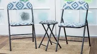 DIY Upcycled Folding Chairs - Home & Family
