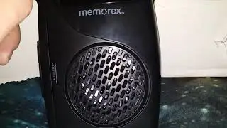 Memorex model MCA330B personal AM/FM cassette player (Radio test)