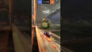 Insane in game reset pop! #rocketleague