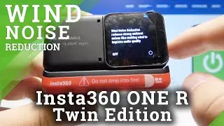 Insta360 One R Twin Edition - Change Wind Noise Reduction Settings