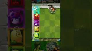 PvZ2 - Epic Battle: 5 Color plants Power-Up vs Rockpuncher #Shorts #pvz #pvz2 #pvz2gameplay