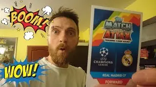 CZUŁEM ŻE ON WPADNIE :)... UNBOXING TOPPS MATCH ATTAX CHAMPIONS LEAGUE 17/18
