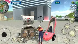rope Frog Ninja Hero Car Vegas gameplay part 22 ( no commentary)
