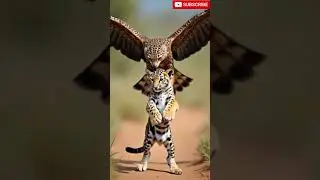 Eagle Snatches Tiger Cub in Shocking Attack! #animals #wildlife #shorts #ytshorts
