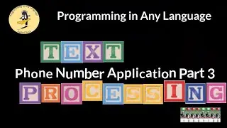Phone Number Application Part 3