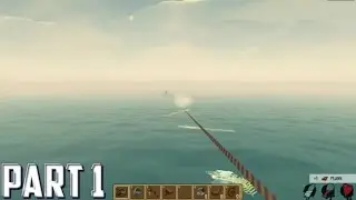 RAFT PART 1 Build Your Shit So You Can Survive Gameplay